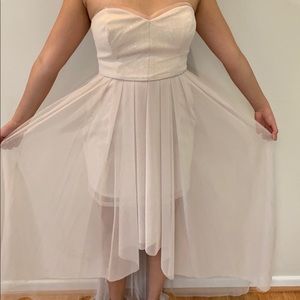 Sweetheart tulle dress